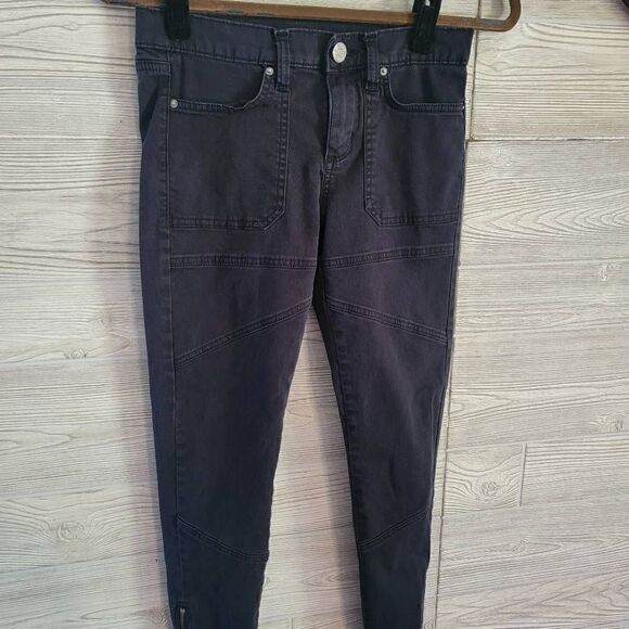 BDG Skinny Jeans Black Womens SZ 26 Urban Outfitters Alternative Emo - Picture 4 of 5